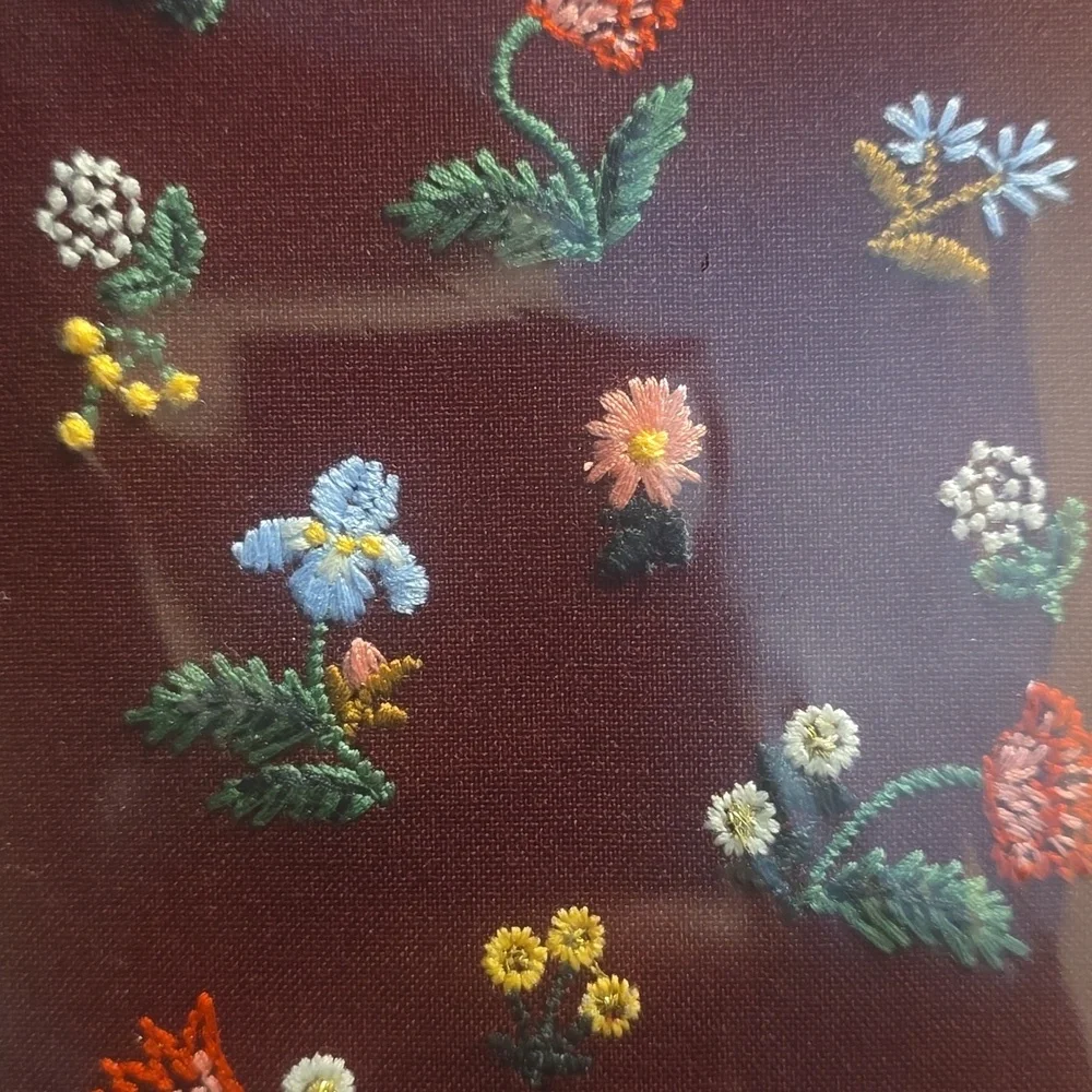 ❤️BUY 2 GET 1 FREE DEAL Mini Embroidered Floral Journal, Retail $26.00 USD